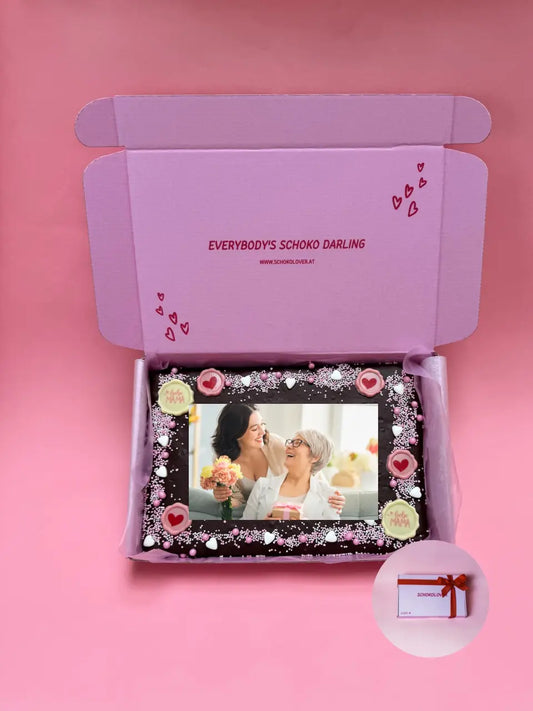 Dein personalisierter Muttertagskuchen mit deinem Foto per Postversand 😍